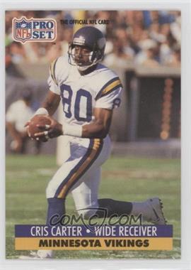 1991 Pro Set - [Base] #834 - Cris Carter