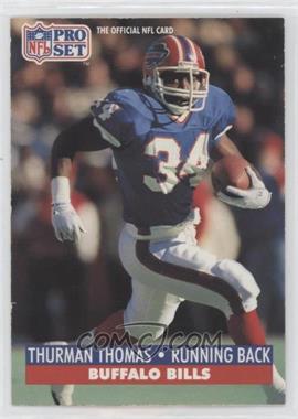 1991 Pro Set - [Base] #86 - Thurman Thomas [EX to NM]