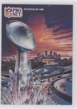 1991 Pro Set - Special Inserts #1 - Super Bowl XXVI Art