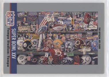 1991 Pro Set - Super Bowl Theme Art #25 - Super Bowl XXV