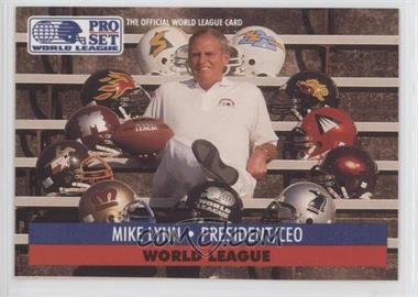 1991 Pro Set - WLAF Inserts #1 - Mike Lynn