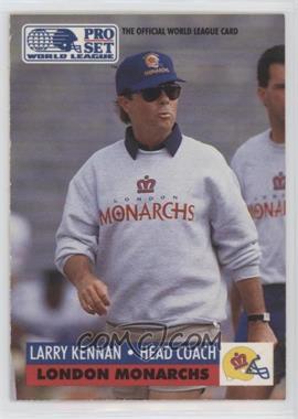 1991 Pro Set - WLAF Inserts #12 - Larry Kennan