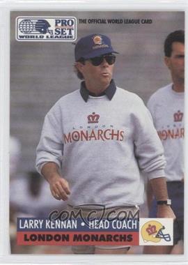 1991 Pro Set - WLAF Inserts #12 - Larry Kennan