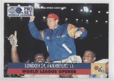 1991 Pro Set - WLAF Inserts #2 - London 24, Frankfurt 11