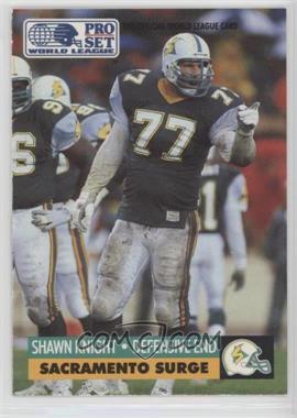 1991 Pro Set - WLAF Inserts #29 - Shawn Knight