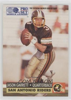 1991 Pro Set - WLAF Inserts #31 - Jason Garrett