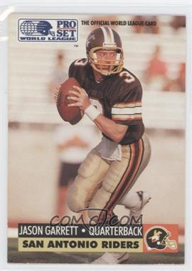 1991 Pro Set - WLAF Inserts #31 - Jason Garrett