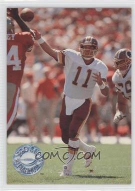 1991 Pro Set Platinum - [Base] #126 - Mark Rypien