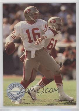 1991 Pro Set Platinum - [Base] #139 - Joe Montana