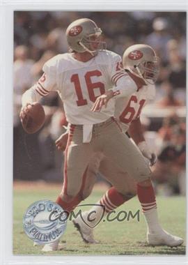 1991 Pro Set Platinum - [Base] #139 - Joe Montana