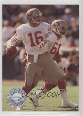 1991 Pro Set Platinum - [Base] #139 - Joe Montana