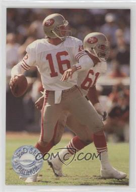 1991 Pro Set Platinum - [Base] #139 - Joe Montana