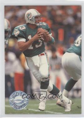 1991 Pro Set Platinum - [Base] #62 - Dan Marino