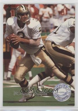 1991 Pro Set Platinum - PC #PC1 - Bobby Hebert