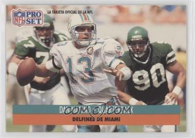 1991 Pro Set Spanish - [Base] #131 - Dan Marino [Good to VG‑EX]