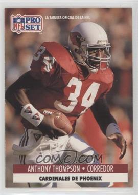 1991 Pro Set Spanish - [Base] #197 - Anthony Thompson