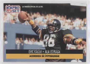 1991 Pro Set Spanish - [Base] #201 - Eric Green