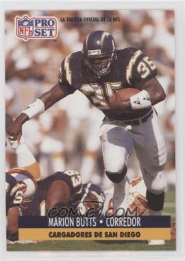 1991 Pro Set Spanish - [Base] #209 - Marion Butts