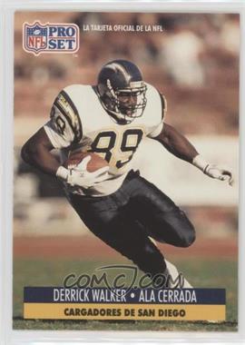 1991 Pro Set Spanish - [Base] #216 - Derrick Walker