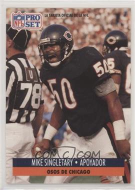 1991 Pro Set Spanish - [Base] #26 - Mike Singletary