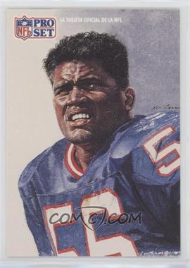 1991 Pro Set Spanish - [Base] #285 - Lawrence Taylor