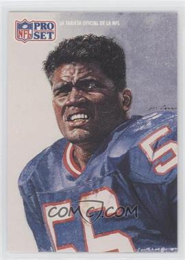 1991 Pro Set Spanish - [Base] #285 - Lawrence Taylor