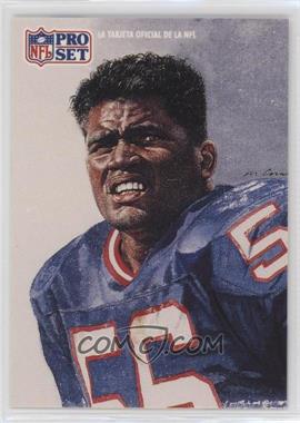 1991 Pro Set Spanish - [Base] #285 - Lawrence Taylor