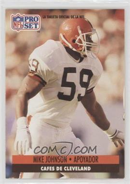 1991 Pro Set Spanish - [Base] #40 - Mike Johnson