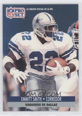 1991 Pro Set Spanish - [Base] #54 - Emmitt Smith