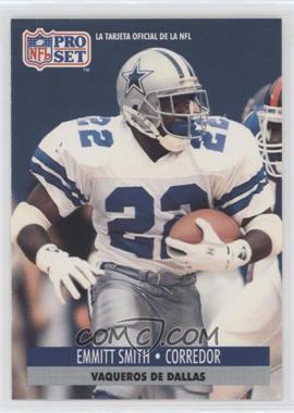 1991 Pro Set Spanish - [Base] #54 - Emmitt Smith