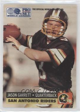 1991 Pro Set WLAF - [Base] #143 - Jason Garrett