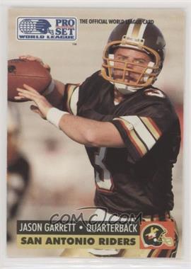 1991 Pro Set WLAF - [Base] #143 - Jason Garrett
