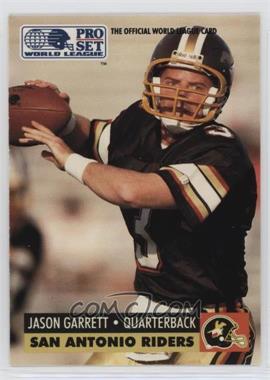 1991 Pro Set WLAF - [Base] #143 - Jason Garrett