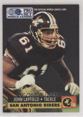 1991 Pro Set WLAF - [Base] #146 - John Layfield