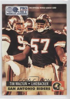 1991 Pro Set WLAF - [Base] #149 - Tim Walton