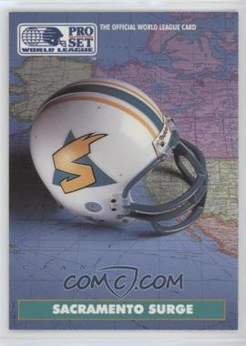 1991 Pro Set WLAF - [Base] #18 - Sacramento Surge (WLAF) Team