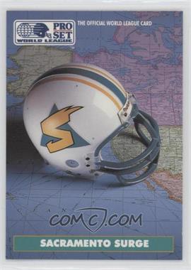 1991 Pro Set WLAF - [Base] #18 - Sacramento Surge (WLAF) Team