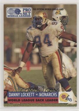 1991 Pro Set WLAF - [Base] #29 - Danny Lockett