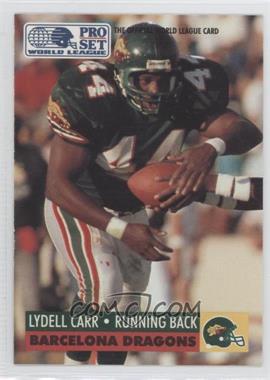 1991 Pro Set WLAF - [Base] #32 - Lydell Carr