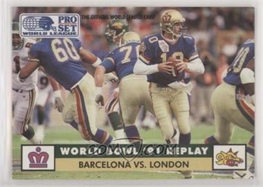 1991 Pro Set WLAF - [Base] #6 - Stan Gelbaugh