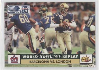 1991 Pro Set WLAF - [Base] #6 - Stan Gelbaugh