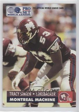 1991 Pro Set WLAF - [Base] #94 - Tracy Simien