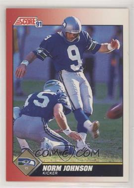 1991 Score - [Base] #146 - Norm Johnson [EX to NM]