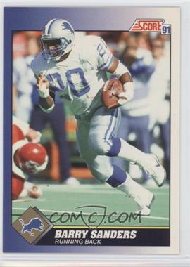 1991 Score - [Base] #20 - Barry Sanders