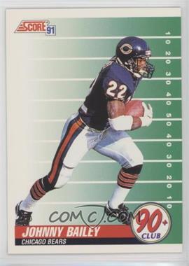 1991 Score - [Base] #323 - 90+ Club - Johnny Bailey