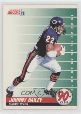 1991 Score - [Base] #323 - 90+ Club - Johnny Bailey