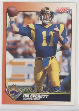 1991 Score - [Base] #367 - Jim Everett