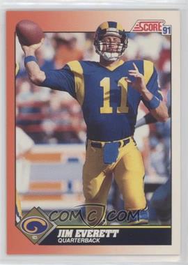 1991 Score - [Base] #367 - Jim Everett