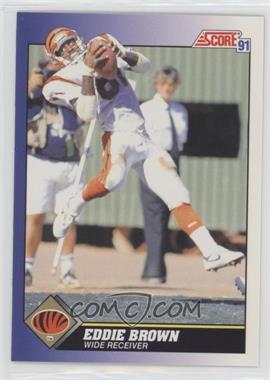 1991 Score - [Base] #37 - Eddie Brown