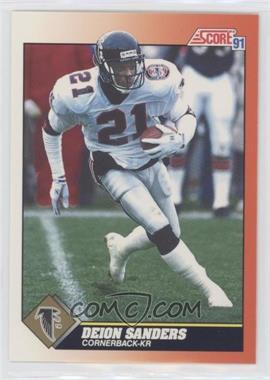 1991 Score - [Base] #395 - Deion Sanders [EX to NM]